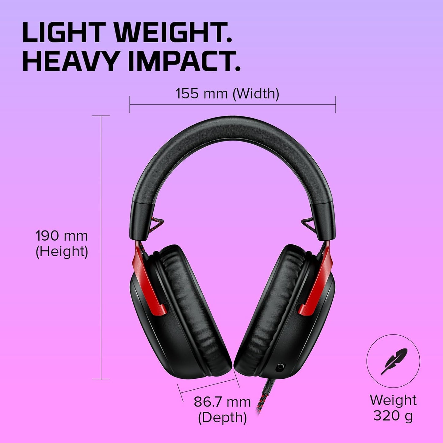 Cloud 3 wired gaming headset