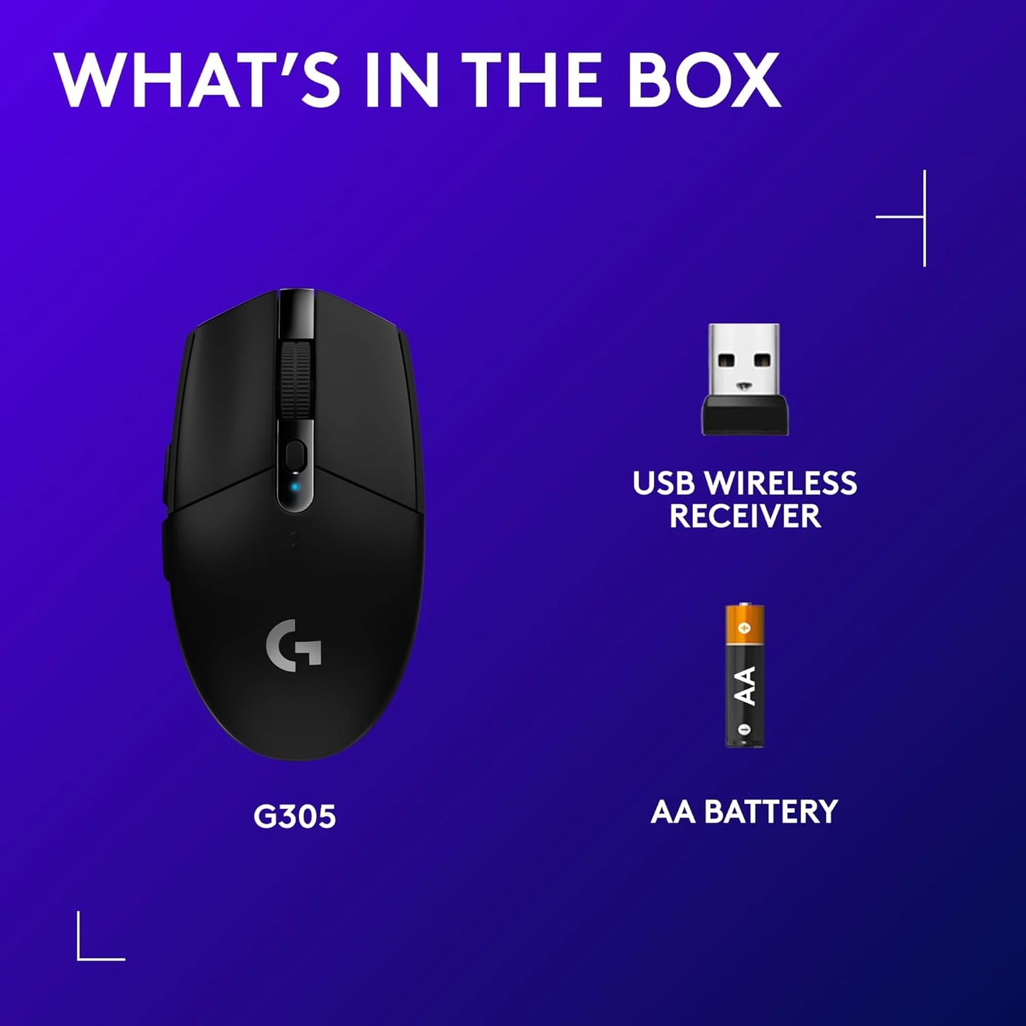 Logitech G305 wireless gaming mouse