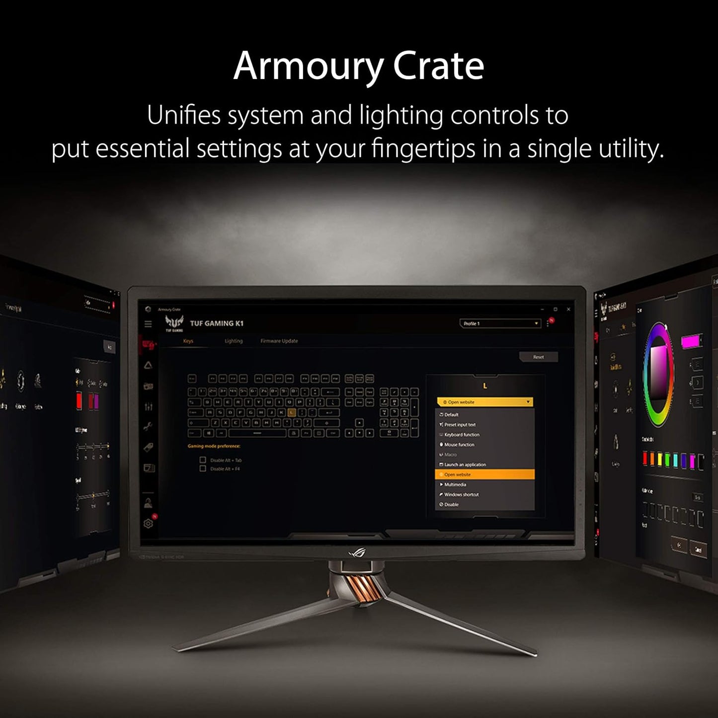 Asus gaming keyboared with arabic layout