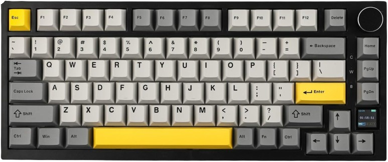 EPOMAKER Ajazz AK820 Pro with TFT screen - wireless gaming keyboared