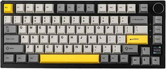 EPOMAKER Ajazz AK820 Pro with TFT screen - wireless gaming keyboared